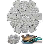 xutong Lot de 12 Protections Anti-Rayures en Feutre rembourré pour séparer et protéger Les Surfaces de Vos ustensiles de Cuisine pour éviter Les Rayures