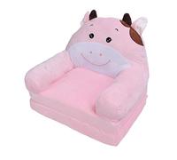 XUXHOU Canapé Pliable pour Enfants, Dessin animé Mignon, Confortable, Canapé-lit Pliant pour Garçons et Filles, Chambre à Coucher, Vache Rose pour un Soutien et un Confort Toute la Journée (2 niveaux)