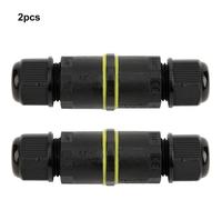 XUY 2pcs Boîte de jonction étanche IP68 à 3 broches extérieure accessoire de connecteur de fil de câble électrique
