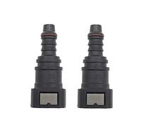 Xuzxinze 9.89 ID8 Connecteur de Conduite de Carburant Incurvé, Raccords de Tuyau de Fixation de Tube D'UréE Raccord de Filtre à Gaz Connecteur de Carburant
