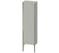 Duravit XV1315LB107 40x24x133cm, champagne mat, porte à gauche, gris béton mat