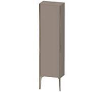Duravit haut moyen XViu XV1315LB143 40x24x133cm, champagne mat, porte à gauche, basalte mat