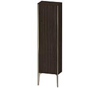 Duravit haut moyen XViu XV1315LB169 40x24x133cm, champagne mat, porte à gauche, noyer brossé