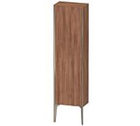 Duravit haut moyen XViu XV1315LB179 40x24x133cm, champagne mat, porte à gauche, noyer naturel