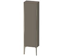 Duravit haut moyen XViu XV1315RB190 40x24x133cm, champagne mat, porte à droite, flanelle gris soie mat