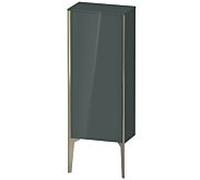 Duravit haut moyen XViu XV1305LB138 40x24x89cm, champagne mat, porte à gauche, gris dolomiti brillant