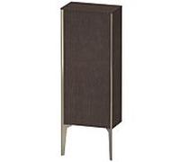 XViu Duravit 40x24x89cm de XV1305LB172 haute armoire, champagne mat, porte à gauche, brossé chêne foncé