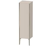 Duravit haut moyen XViu XV1325LB191 40x36x133cm, champagne mat, porte à gauche, taupe mat