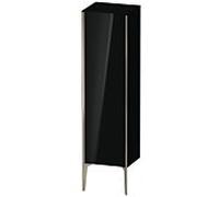 Duravit haut moyen XViu XV1325RB140 40x36x133cm, champagne mat, porte à droite, noir brillant