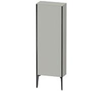 Duravit haut moyen XViu XV1316LB207 50x133x24cm, 2000 , noir mat, butée à gauche, gris béton mat