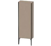 Duravit haut moyen XViu XV1316RB275 50x133x24cm, 2000 , noir mat, butée à droite, lin