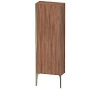 Duravit haut moyen XViu XV1316LB179 50x24x133cm, champagne mat, porte à gauche, noyer naturel