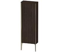 Duravit Meuble moyen haut XViu XV1316RB169 50x24x133cm, champagne mat, porte à droite, noyer brossé