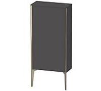 Duravit hauteur XViu XV1306RB149 50x24x89cm, champagne mat, porte à droite, graphite mat