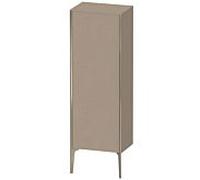 XViu Duravit 50x36x133cm de XV1326LB175 haute armoire, champagne mat, porte à gauche, linge