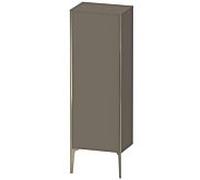 Duravit hauteur XViu XV1326LB190 50x36x133cm, champagne mat, porte à gauche, flanelle gris soie mat