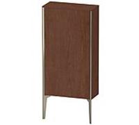 Duravit haut moyen XViu XV1306RB113 50x24x89cm, champagne mat, porte à droite, noyer américain