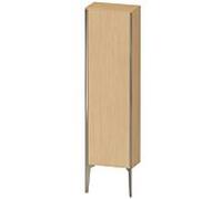 Duravit haut moyen XViu XV1315LB130 40x24x133cm, champagne mat, porte à gauche, chêne naturel
