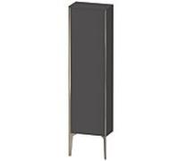 Duravit haut moyen XViu XV1315RB149 40x24x133cm, champagne mat, porte à droite, graphite mat