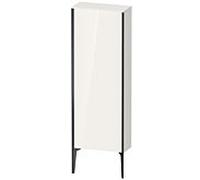 XViu Duravit haute XV1316RB222 50x133x24cm, 2000 , noir mat, butée à droite, blanc brillant