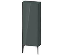XViu Duravit haute XV1316RB238 50x133x24cm, 2000 , noir mat, butée à droite, dolomiti grey high gloss