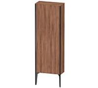 Duravit haut moyen XViu XV1316RB279 50x133x24cm, 2000 , noir mat, butée à droite, noyer naturel