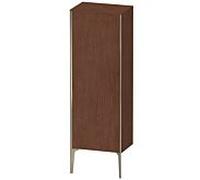 Duravit haut moyen XViu XV1326LB113 50x36x133cm, champagne mat, porte à gauche, noyer américain