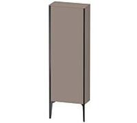 XViu Duravit hauteur XV1316LB243 50x133x24cm, 2000 , noir mat, charnière à gauche, basalte mat