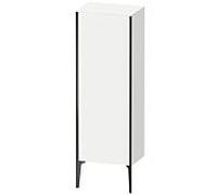 XViu Duravit hauteur XV1326RB218 50x36x133cm, noir mat, porte à droite, blanc mat