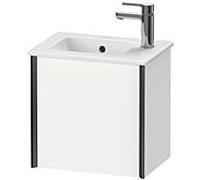 Duravit Meuble sous-vasque XViu XV4024LB218 41x29x40cm, suspendu, noir mat, blanc gauche, match1 mat