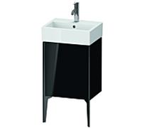 Duravit Meuble sous-vasque XViu XV4531LB240 43,4x33,4x49,3cm, noir mat, gauche, noir brillant