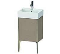 Duravit Meuble sous-vasque XViu XV4531RB175 43,4x33,4x49,3cm, champagne mat, porte à droite, lin