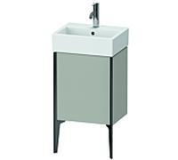 Duravit Meuble sous-vasque XViu XV4531RB207 43,4x33,4x49,3cm, noir mat, droite, gris béton mat