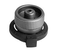 Xweptuy Adaptateur de gaz Butane, connecteur de Cartouche gaz Camping, convertisseur Valve poêle, Cylindre