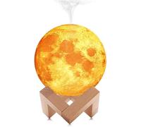 (XX0008) Humidificateur lunaire Lune Petit Diffuseur 880ml, à Brume 3 Modes de Lumière Décoration de la Maison pour Salon Chambre Bureau