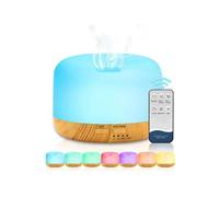 (XX0018) Diffuseur D'arômes 300ML, d'Huiles Essentielles Ultrasonique Aromathérapie avec 7 Couleurs Lumières LED Humidificateur Aromatique pour