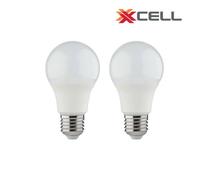 Xxcell pack 2 ampoules LED E27 standard - 9W
