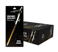 XXL 24cm - Lot de 24 - durée 90/100 Secondes pour Gateaux et Bouteilles de C