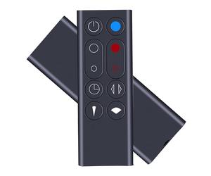 Xxtylo Télécommande authentique pour radiateur soufflant Dyson AM09 HP00 HP01 Hot+Cool - Magnétique, pièce compatible n° 966538-01 966538-02 967197-13 967197-12, gris, aucune configuration nécessaire