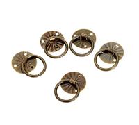 XXXXW Poignées pour Placards 12pcs Laiton Antique décoratif Mini Bijoux Poitrine boîte Meubles poignée Armoire Commode tiroir tiroir Poitrine poignée Porte poignée Tirez Les Poignées