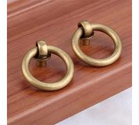 XXXXW Poignées pour Placards 2pcs Boîte à Bijoux en Laiton Vintage Boîtiers Boutons de Meubles Hardware Antique Tiroir Armoire Cuisine Poignée de Cuisson 20/25/30 / 35mm Tirez Les Poignées