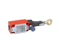 XY2CJS15H29 Interrupteur à traction par câble E-Stop réarmement bouton | Interrupteur à traction par câble d'arrêt d'urgence réarmement par bouton. Sécurité industrielle.