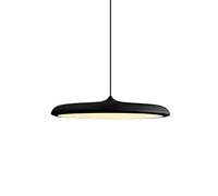 XYBZJP Abat-Jour de Lampe Suspendue en métal en Forme de Frisbee, Lustre encastré de Style Minimaliste Moderne, Suspension à lumière Blanche LED 6000K, luminaire de décoration de Club de Bar