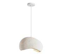 XYBZJP Lampe suspendue de style industriel, lampe suspendue en résine japonaise de personnalité créative, lustre à tête unique à vis E27, luminaires décoratifs pour salle de réunion, bureau, restauran