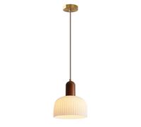 XYBZJP Suspension moderne et minimaliste, lampe suspendue en verre à ampoule E27, lustre créatif à une tête, luminaire décoratif pour chambre à coucher, salon, hôtel