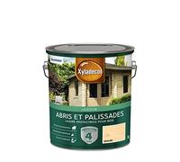 Xyladecor - Lasure Protectrice pour Bois Extérieur - Abris, Palissades, Bois de jardin - Couleur : Mat Incolore - Quantité : 5L - 5324348