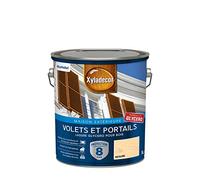 Xyladecor - Lasure Protectrice pour Bois Extérieur - Volets, Portails, Portes, Fenêtres - Couleur : Satin Incolore - Quantité : 5 L