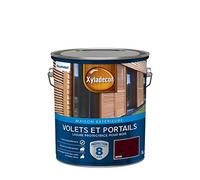 Xyladecor - Lasure Protectrice pour Bois Extérieur - Volets, Portails, Portes, Fenêtres - Couleur : Satin Noyer - Quantité : 5L - 5324263