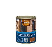 Xyladecor - Lasure Protectrice pour Bois Extérieur - Volets, Portails, Portes, Fenêtres - Couleur : Satin Teck - Quantité : 1L - 5324259