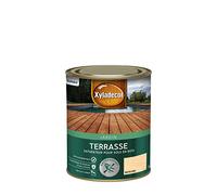 Xyladecor - Saturateur pour Sols Extérieurs en Bois - Terrasses, Abords de Piscine, Caillebotis - Antidérapant - Couleur : Mat Incolore - Quantité : 1L - 5324228